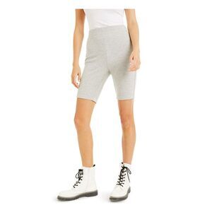 CULPOS X INC Womens Gray Active Wear Skinny Shorts XS